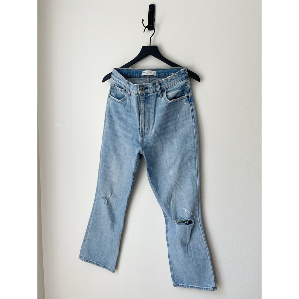 abercrombie and fitch • the kick flare ultra high rise jean